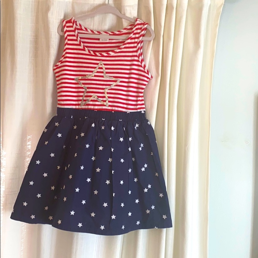 Patriotic girls dress